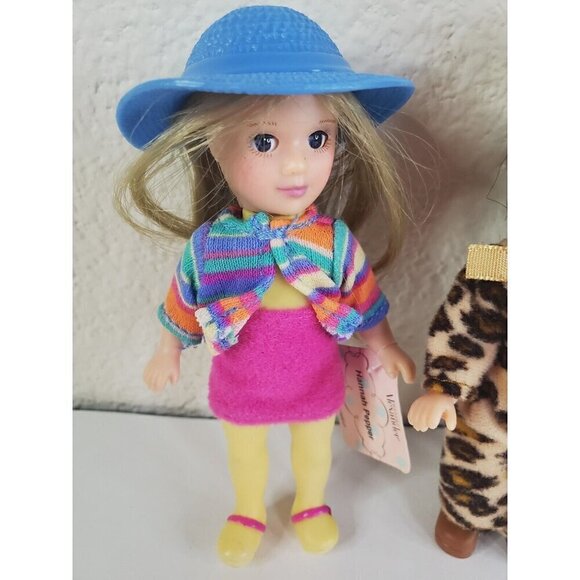 Madame Alexander 2003 McDonalds Happy Meal Dolls Set Of 3 w/tags 5" tall Vintage - Picture 5 of 8